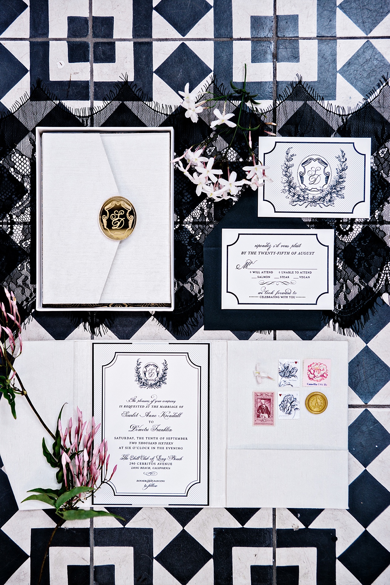 Jasmin Michelle Designs | Southern California Wedding Invitations